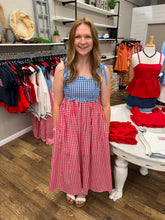 Load image into Gallery viewer, Patriotic Picnic Dress
