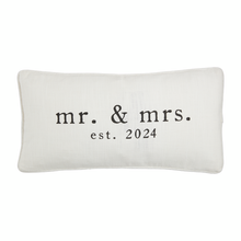 Load image into Gallery viewer, Mr. &amp; Mrs. Pillows
