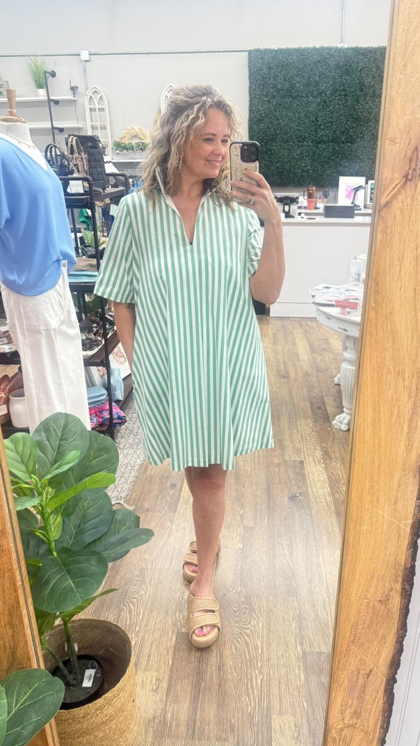 Olivia Green Dress