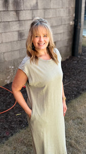 Sage Green Dress