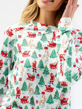 Load image into Gallery viewer, Tidings &amp; Toile Christmas Pajama Set
