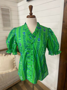 Green Mix Molly Top