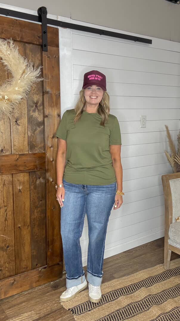 Victoria Cuffed Jeans