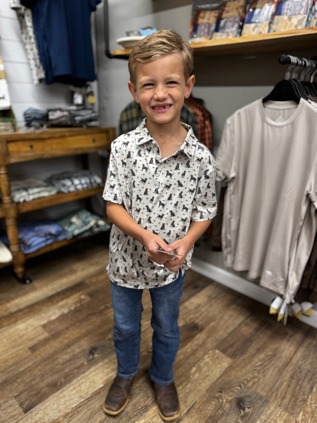 Youth Ducks & Dawgs Polo