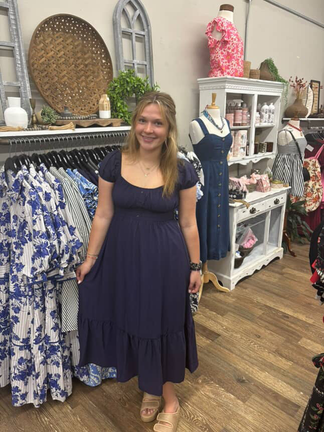 Navy Days Dress