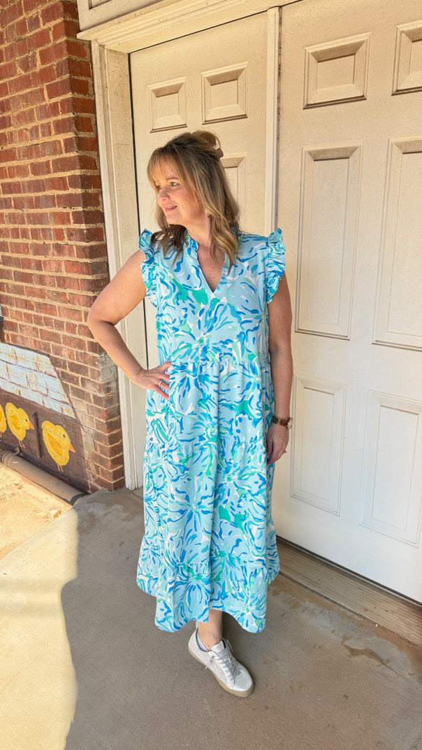 Adair Tiered Maxi Dress