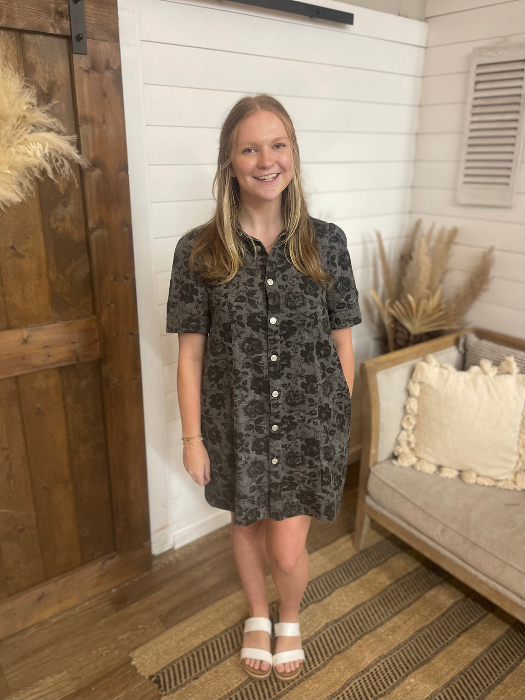 Charkie Charcoal Dress