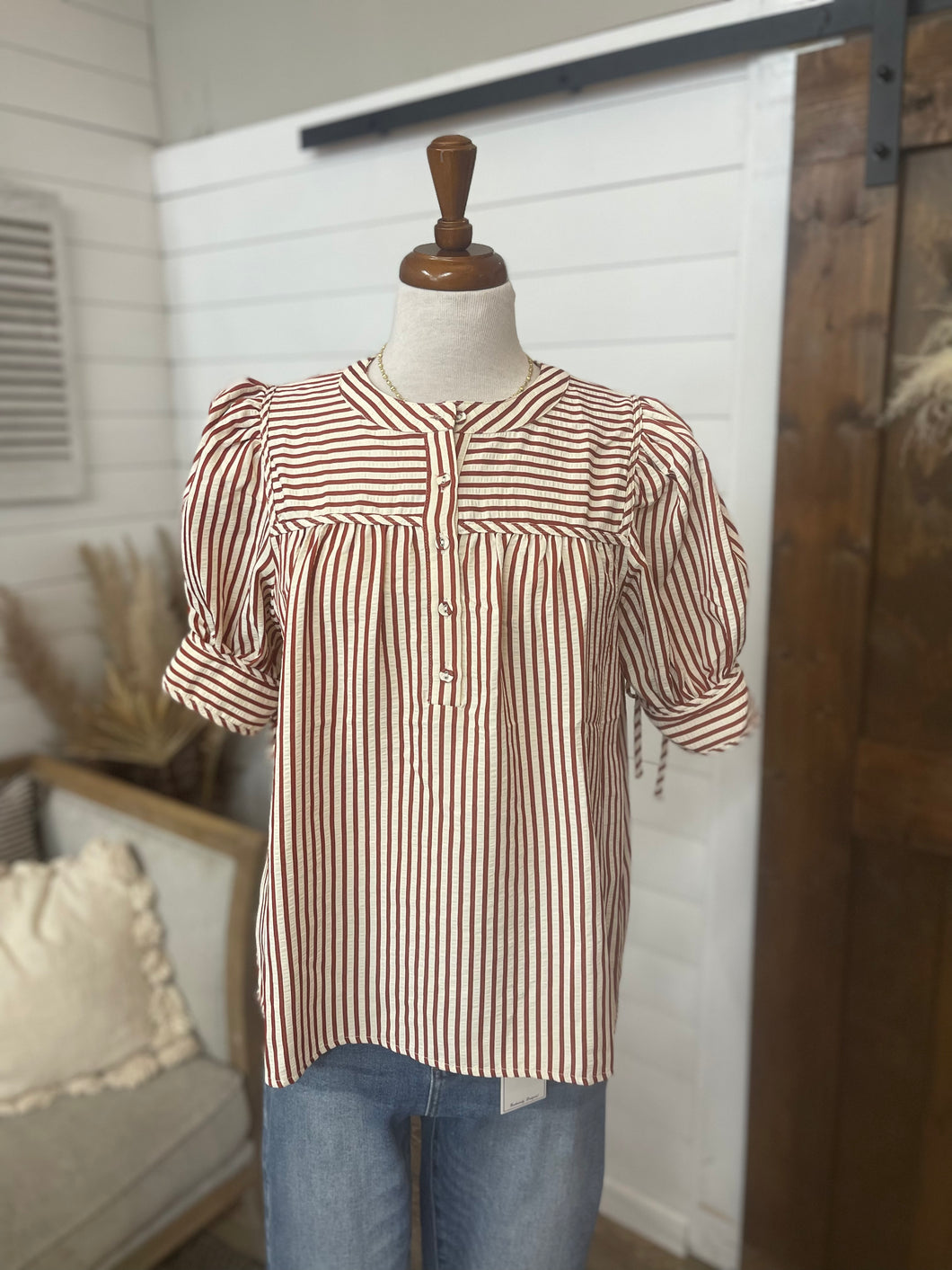 Stripey Susan Top