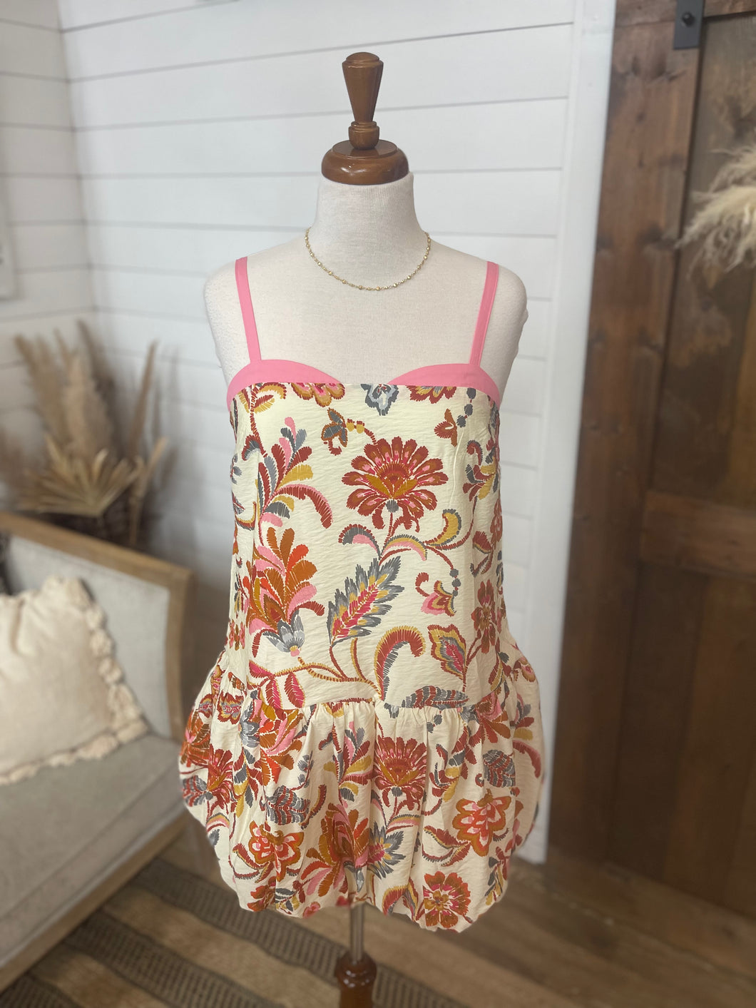 Paisley Bubble Dress