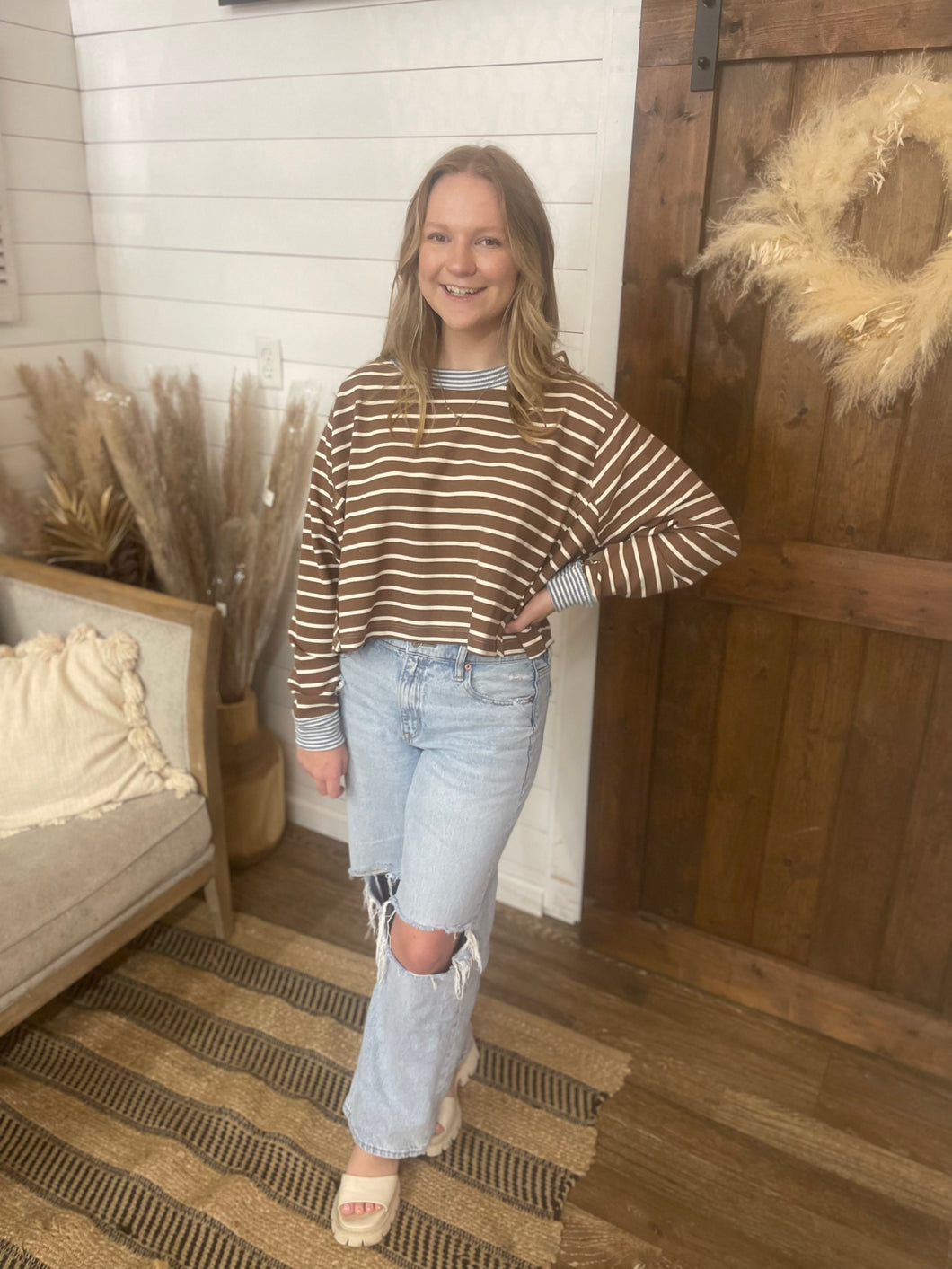 Betty Cropped Sweater