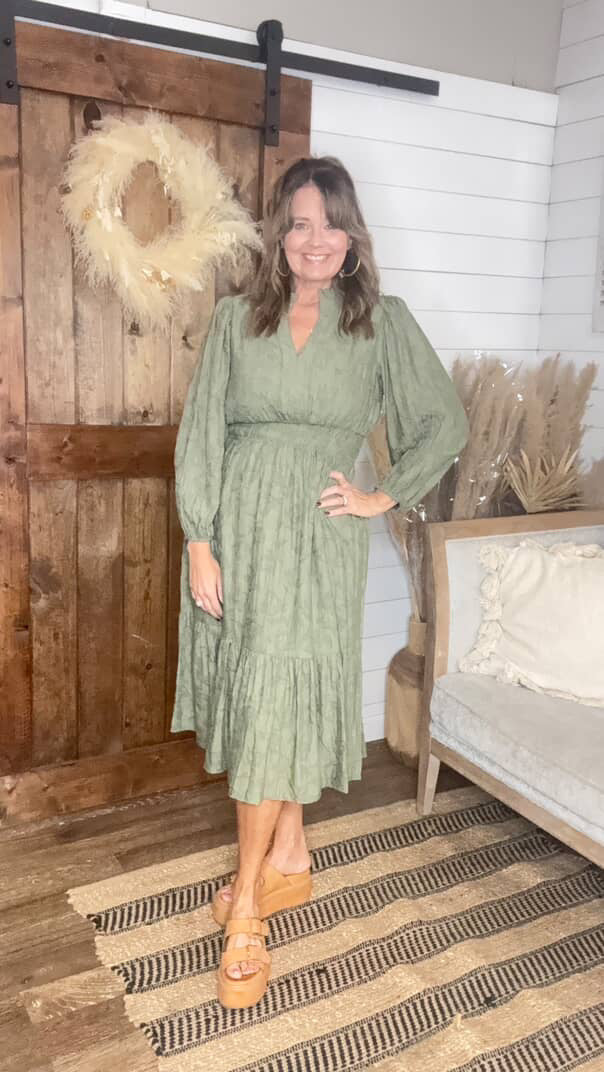 Olivaceaus Dress