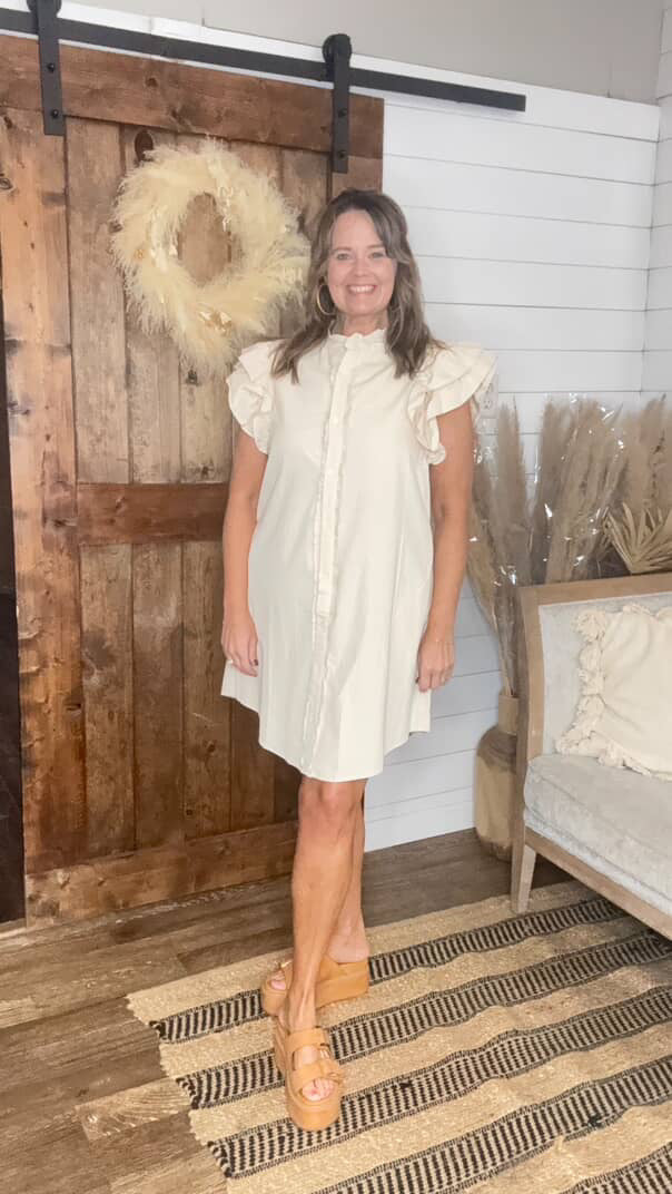 Snow Washed Mini Dress
