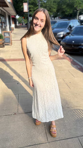 Ecru Lace Dress