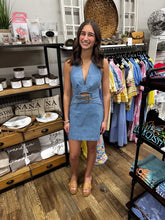 Load image into Gallery viewer, Country Queen Denim Dress
