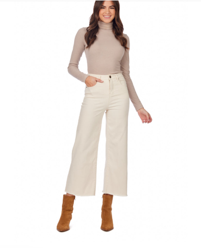 Crawford Wide Leg Jeans (Mudpie)