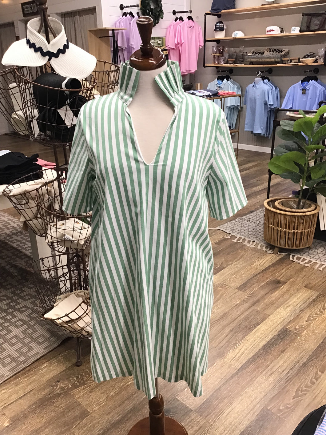Olivia Green Dress