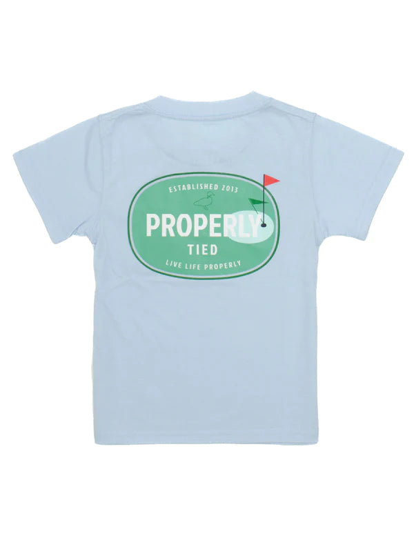Properly Tied Youth The Links Tee