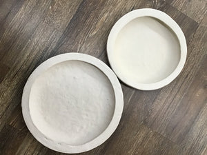 Round Paper Mache Bowls