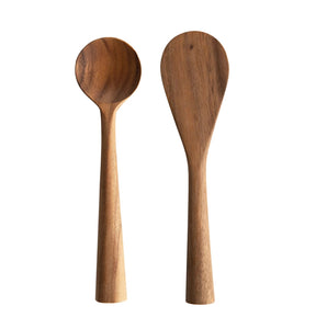 Acacia Wood Standing Spoon