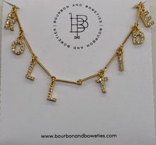 Load image into Gallery viewer, Bourbon &amp; Boweties Custom Name Necklace
