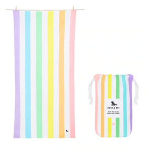 Dock and Bay Beach Towels XL- multi color/print